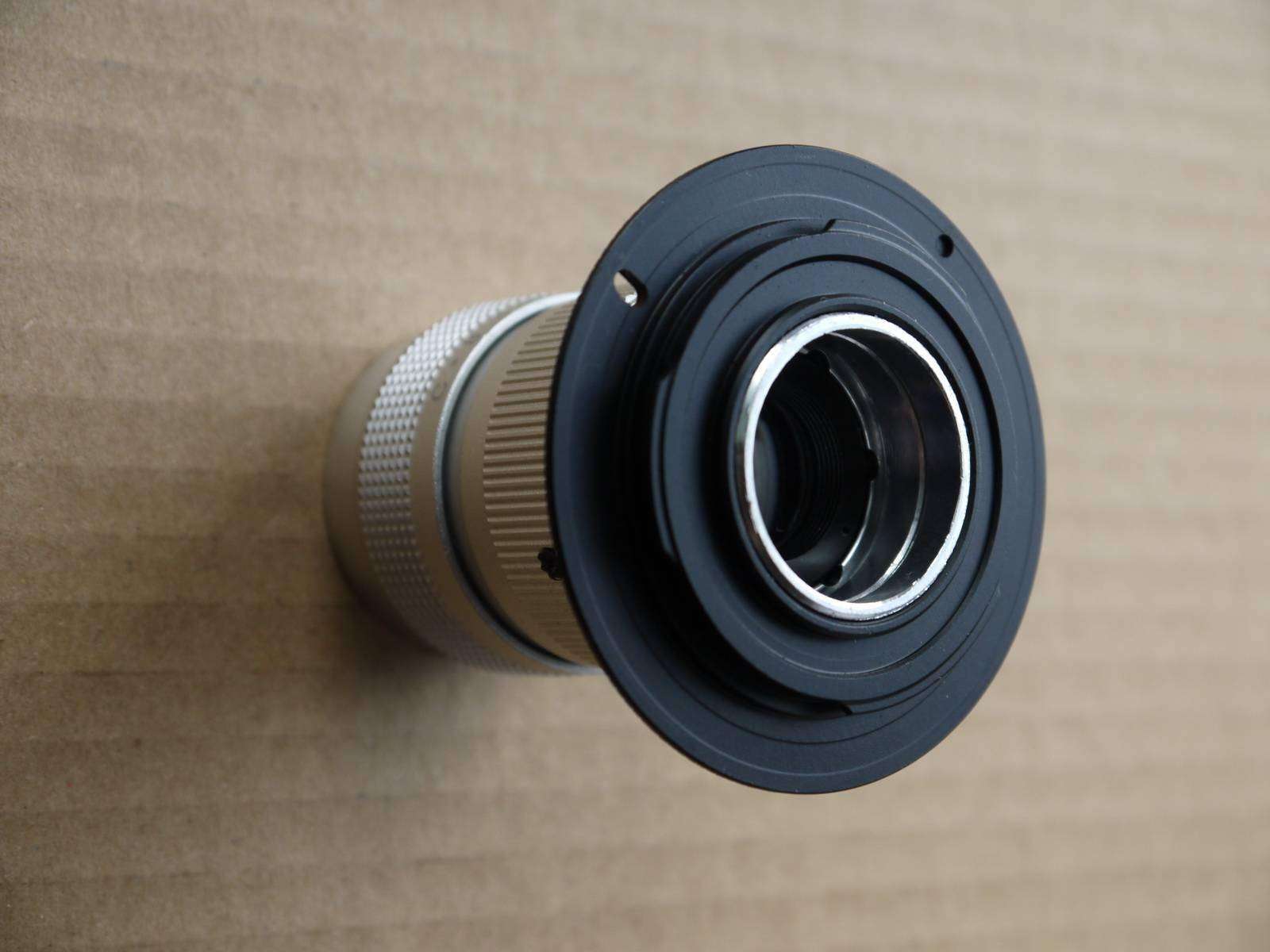 Banggood: CCTV объектив 25mm f/1.4 на беззеркалку.