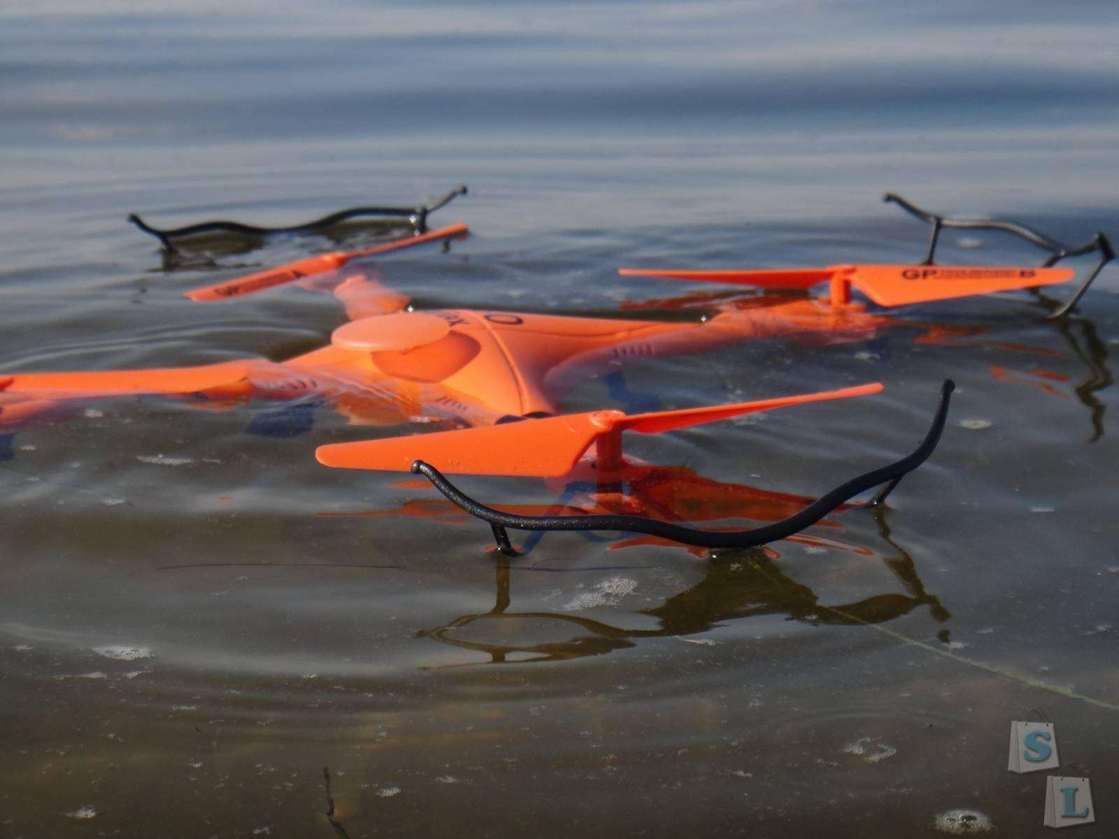 Aliexpress: Обзор GPToys H2O Aviax Waterproof Drone - квадрокоптер который не боится воды