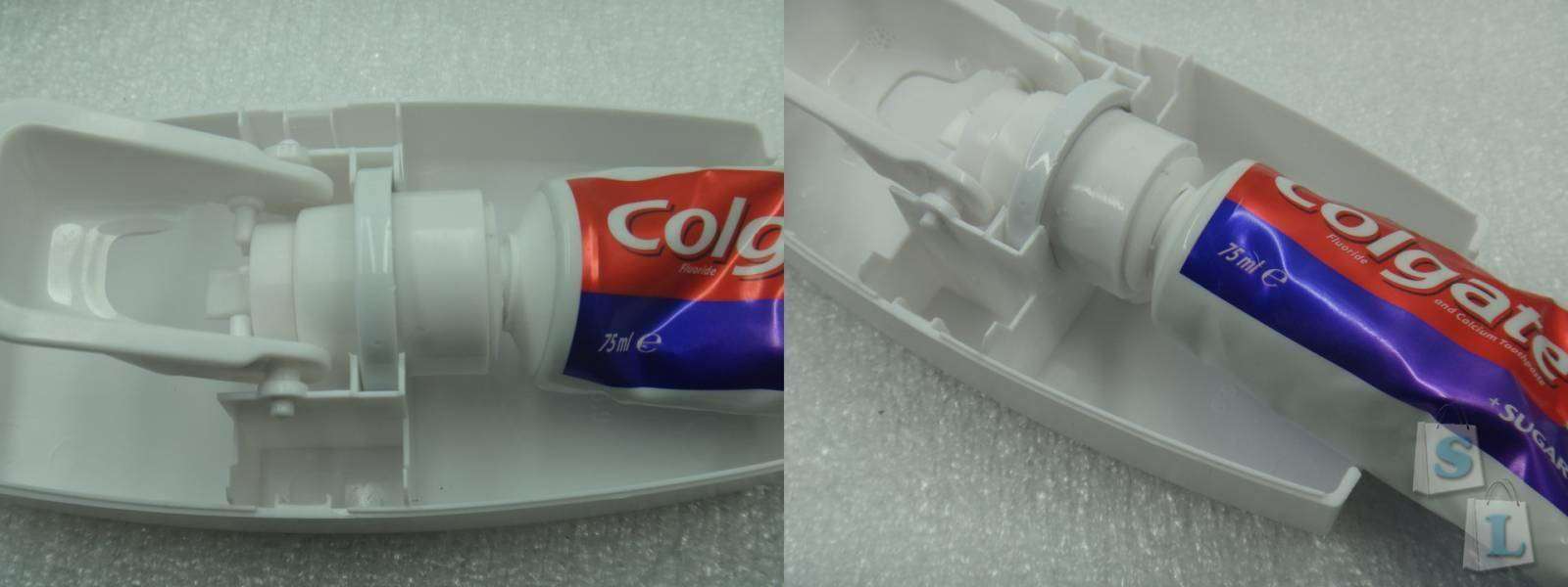 DD4: Дозатор зубной пасты с держателем для щеток