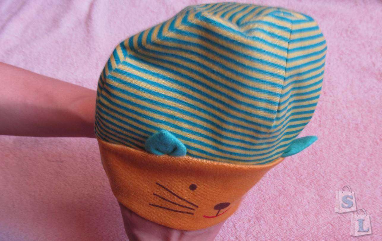 Sammydress: Детская шапочка в полоску с «котом» оказалось мала…