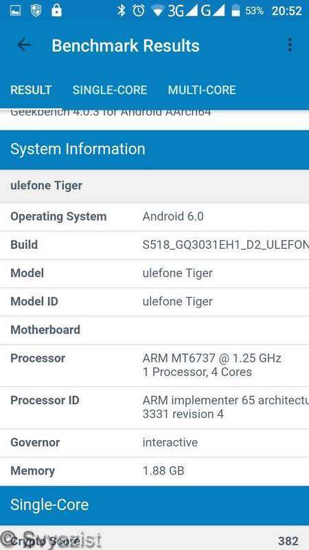 Banggood: Ulefone Tiger. Неплохой бюджетный смартфон с 6 андроидом