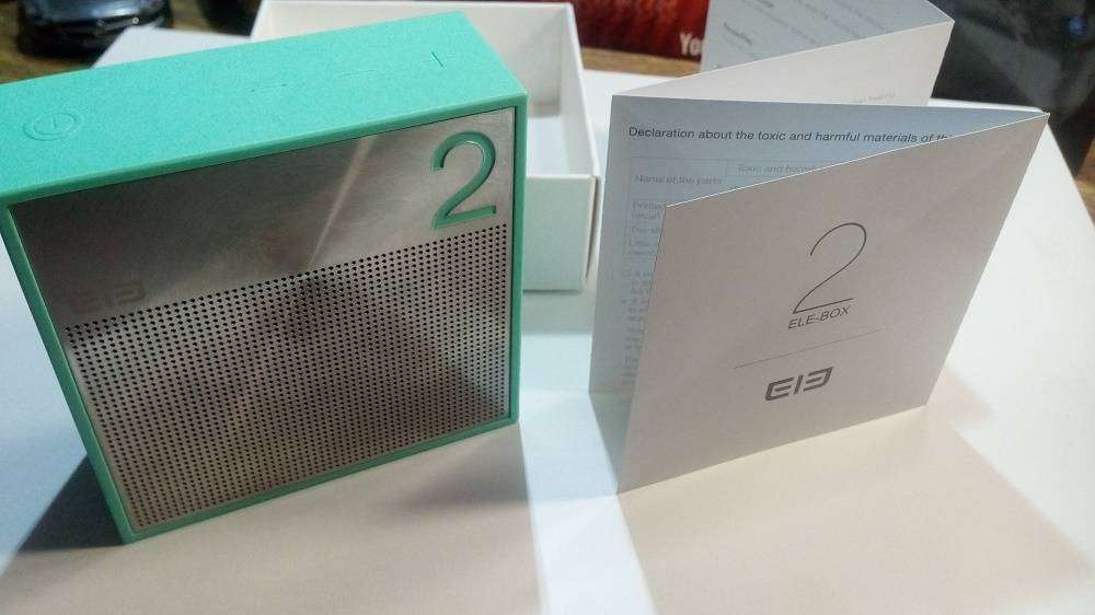 Banggood: Elephone Ele Box- обзор красивой Bluetooth колонки