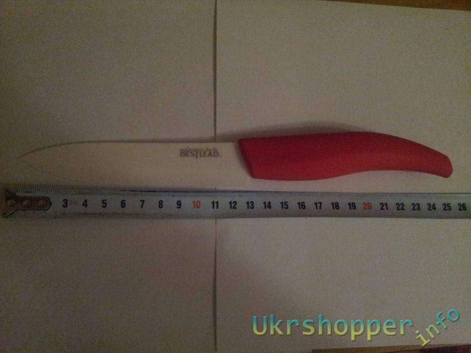 Aliexpress: Обзор большого 5&#39;&#39; керамического ножа Bestlead на кухню