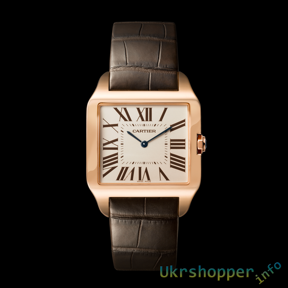 Popkind: Обзор реплики мужских кварцевых часов Cartier SANTOS-DUMONT