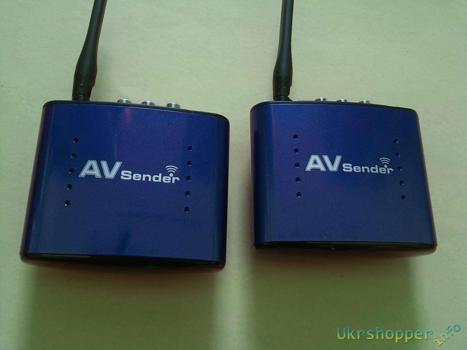Aliexpress: Обзор беспроводного приемо - передатчика видео сигнала AVSender PAT-530 или скажи нет проводам