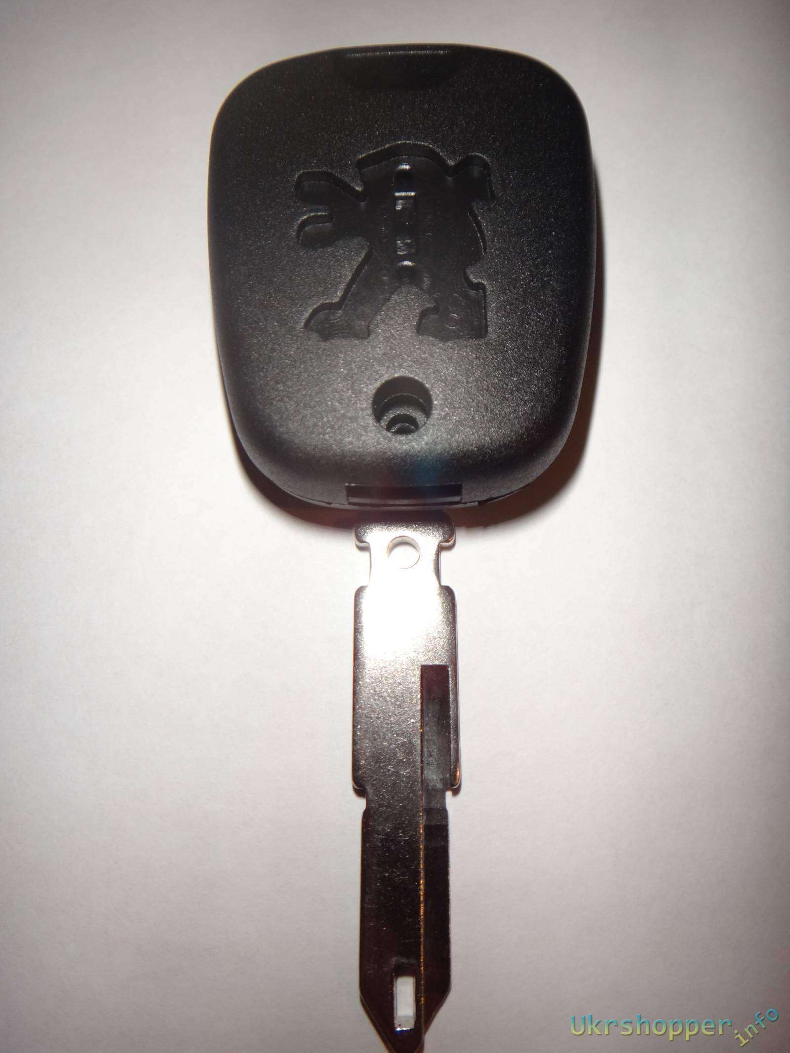 Ebay: Обзор ключа для автомобиля Peugeot