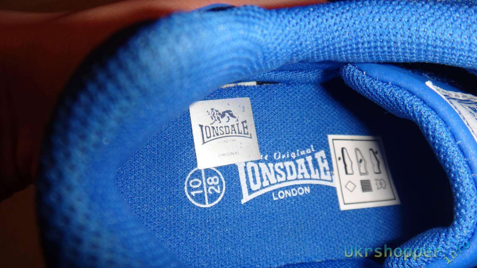 Sportsdirect: Обзор детских кожаных кроссовок LONSDALE