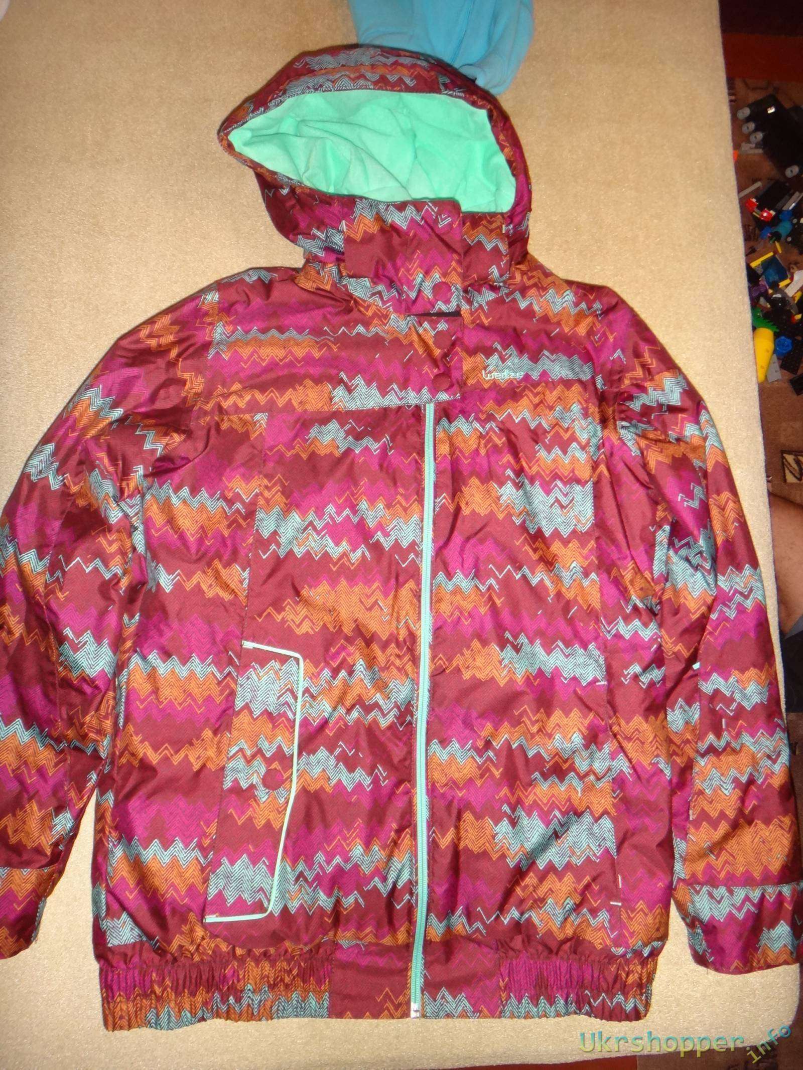 Decathlon: Обзор женской лыжной куртки WED&#39;ZE из магазина Декатлон
