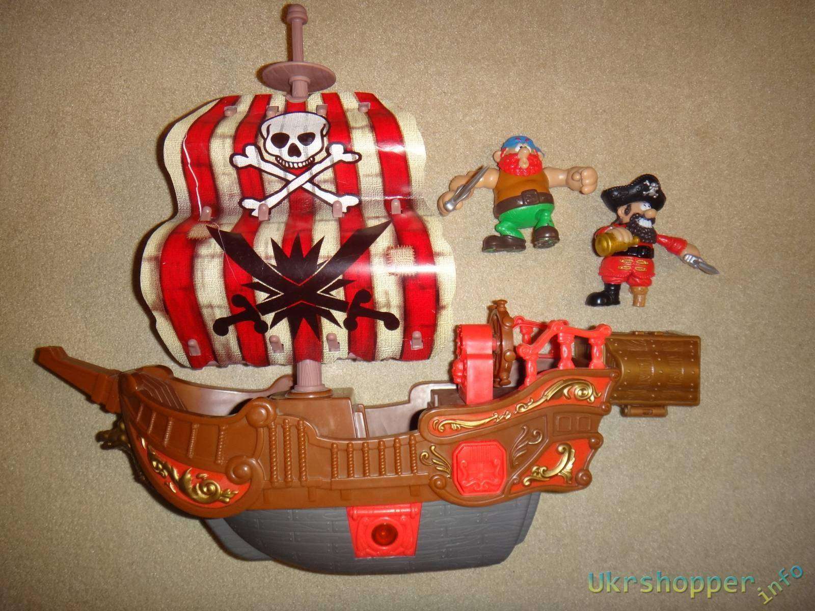 Amazon: Обзор детской игрушки &#39;Пиратский корабль&#39; фирмы Keenway