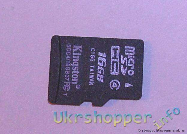 TinyDeal: 16 GB Genuine Kingston TransFlash Memory Card
