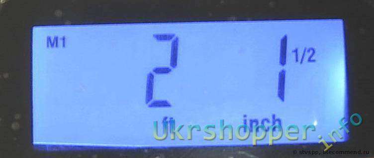 TinyDeal: LCD Ultrasonic Distance Measurer