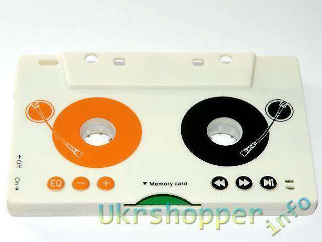 DealExtreme: MP3 плеер в формате компакт-кассеты, с пультом ДУ и читающий SD/MMC карточки.