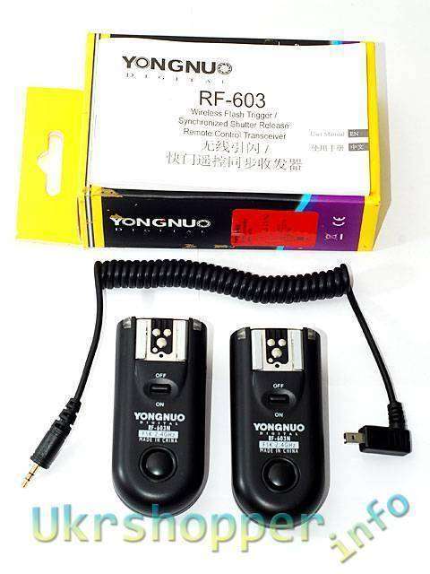 DealExtreme: Радиосинхронизаторы Yongnuo RF-603 N2 (для Nikon D70 / D70S / D80)