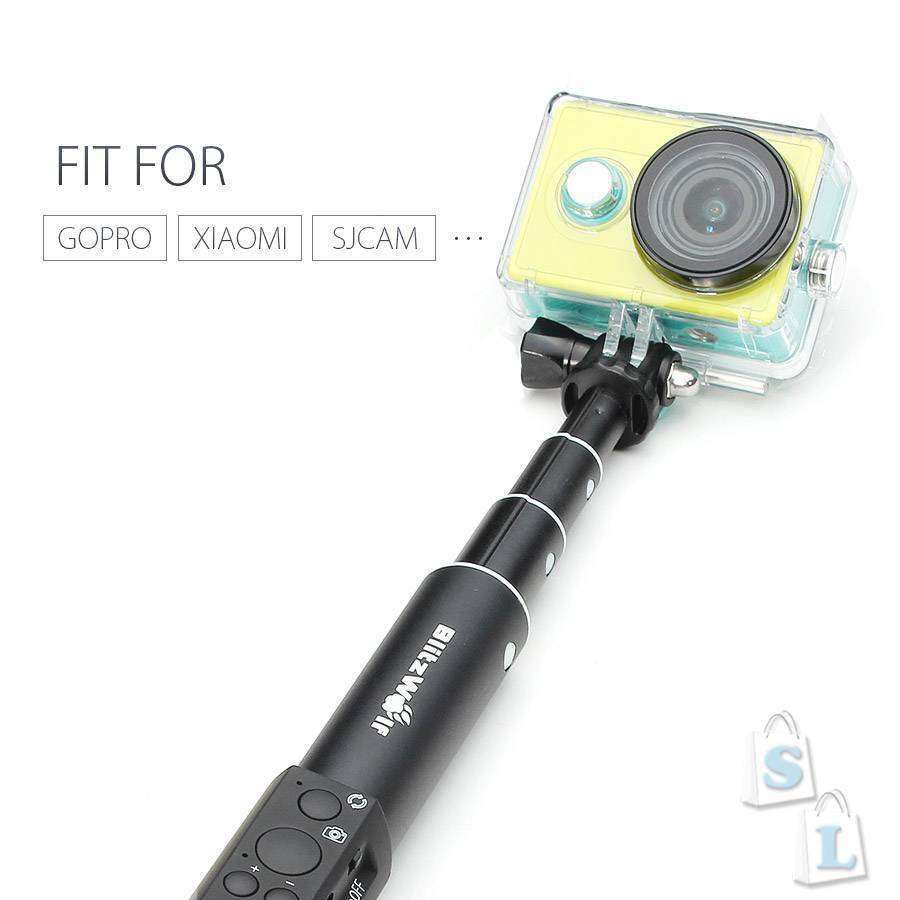 Banggood: Компактный туристический монопод  - BlitzWolf™ Mini Selfie Stick