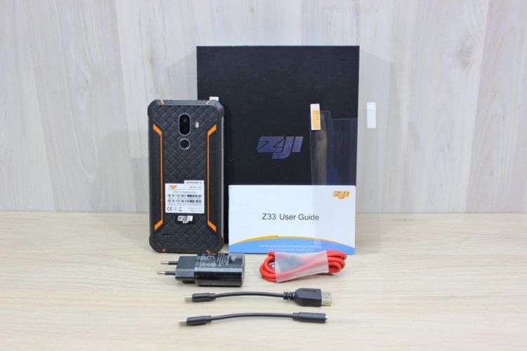 Aliexpress: Обзор смартфона Zoji Z33: защита IP68, 3+32 Гб, батарея на 4600мАч