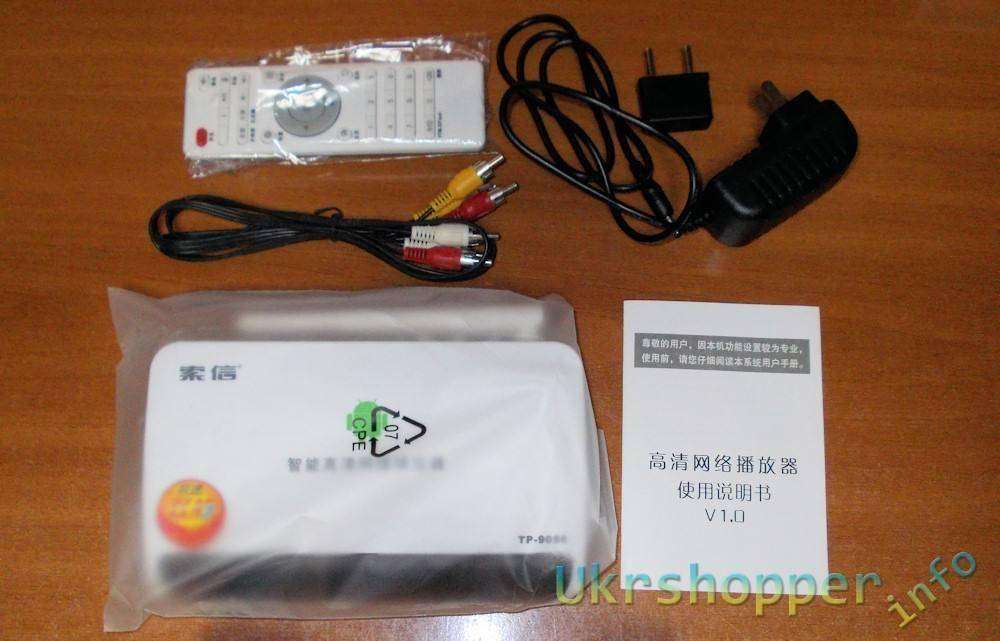 GearBest: Простой TV-BOX Sosoon TP-9058 для расширения возможностей кинескопного телевизора