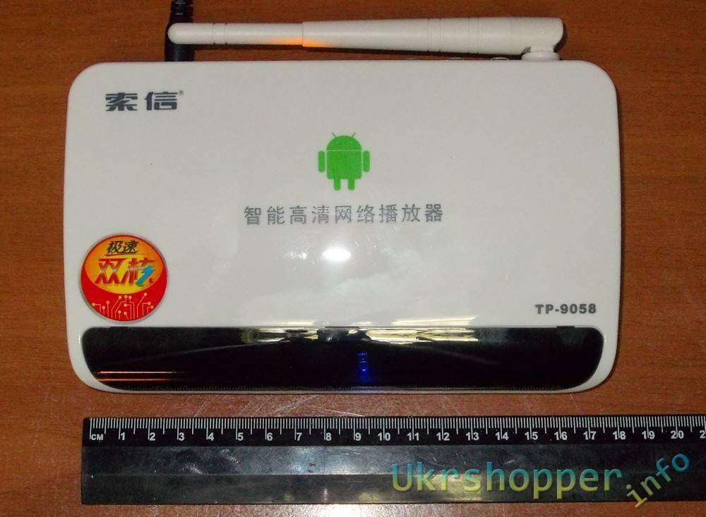 GearBest: Простой TV-BOX Sosoon TP-9058 для расширения возможностей кинескопного телевизора