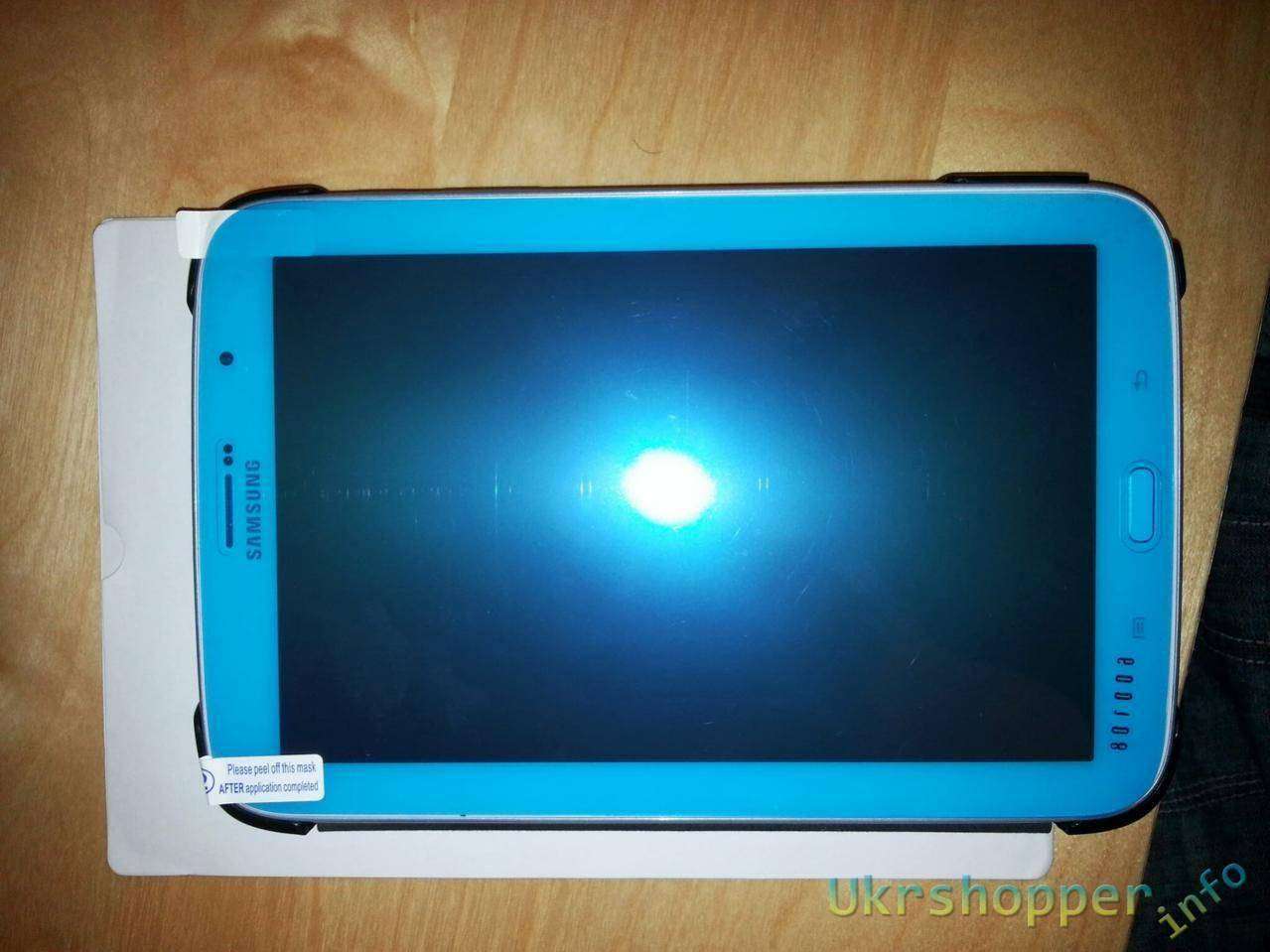 Aliexpress: Обзор защитного стекла для Samsung Galaxy Note 8.0