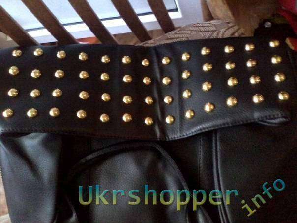 TinyDeal: Моднявая черная сумка. Korean Style Studs Bottom PU Leather Shoulder Bag NBG-51287