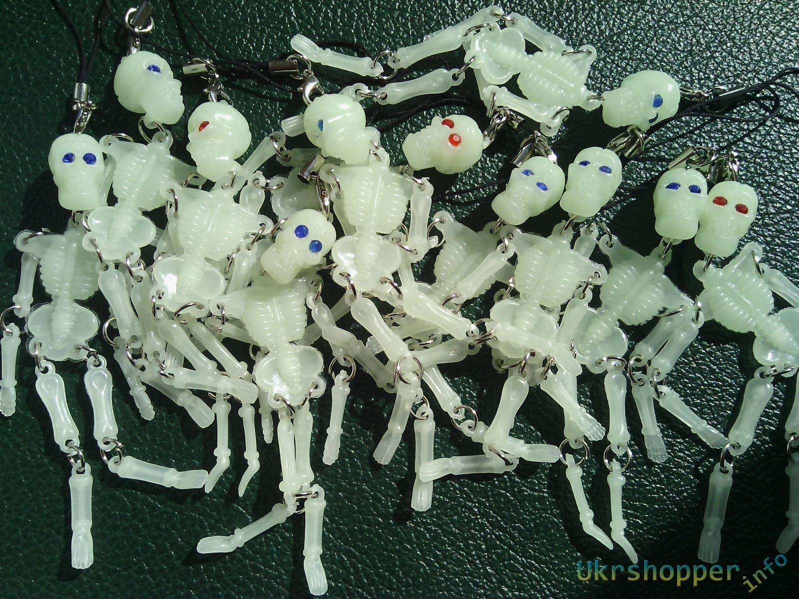 TinyDeal: 12 флуоресцентных скелетонов