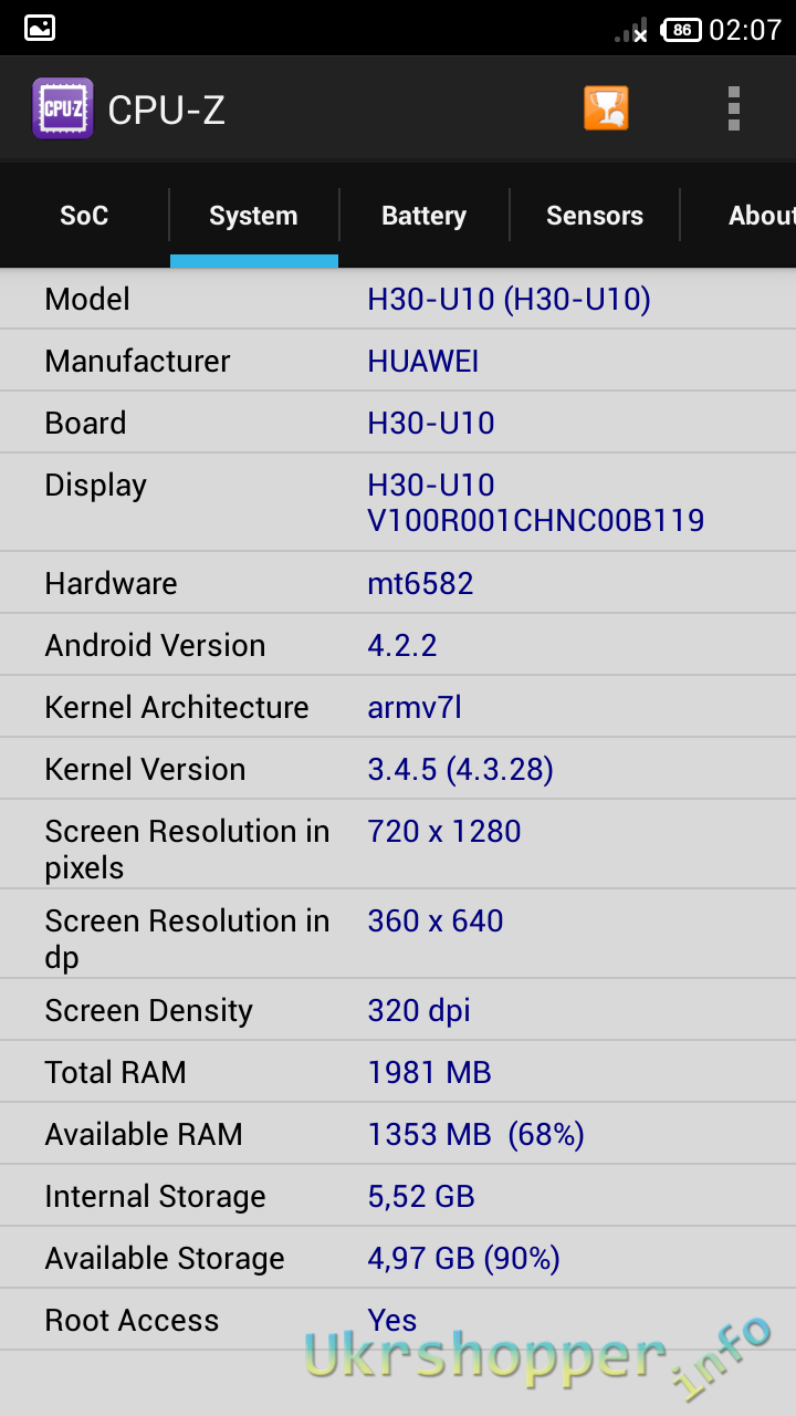 1949Deal.com: Huawei Honor 3c (WCDMA)