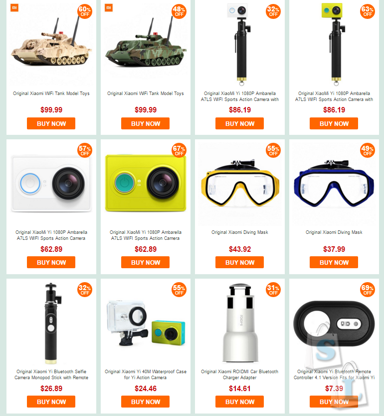 GearBest: Большая распродажа популярных товаров от Xiaomi скидки и низкие цены
