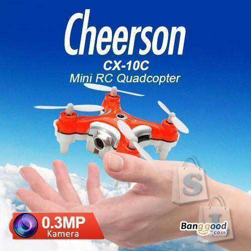 Banggood: Конкурс на Cheerson CX-10C мини ру квадрокоптер