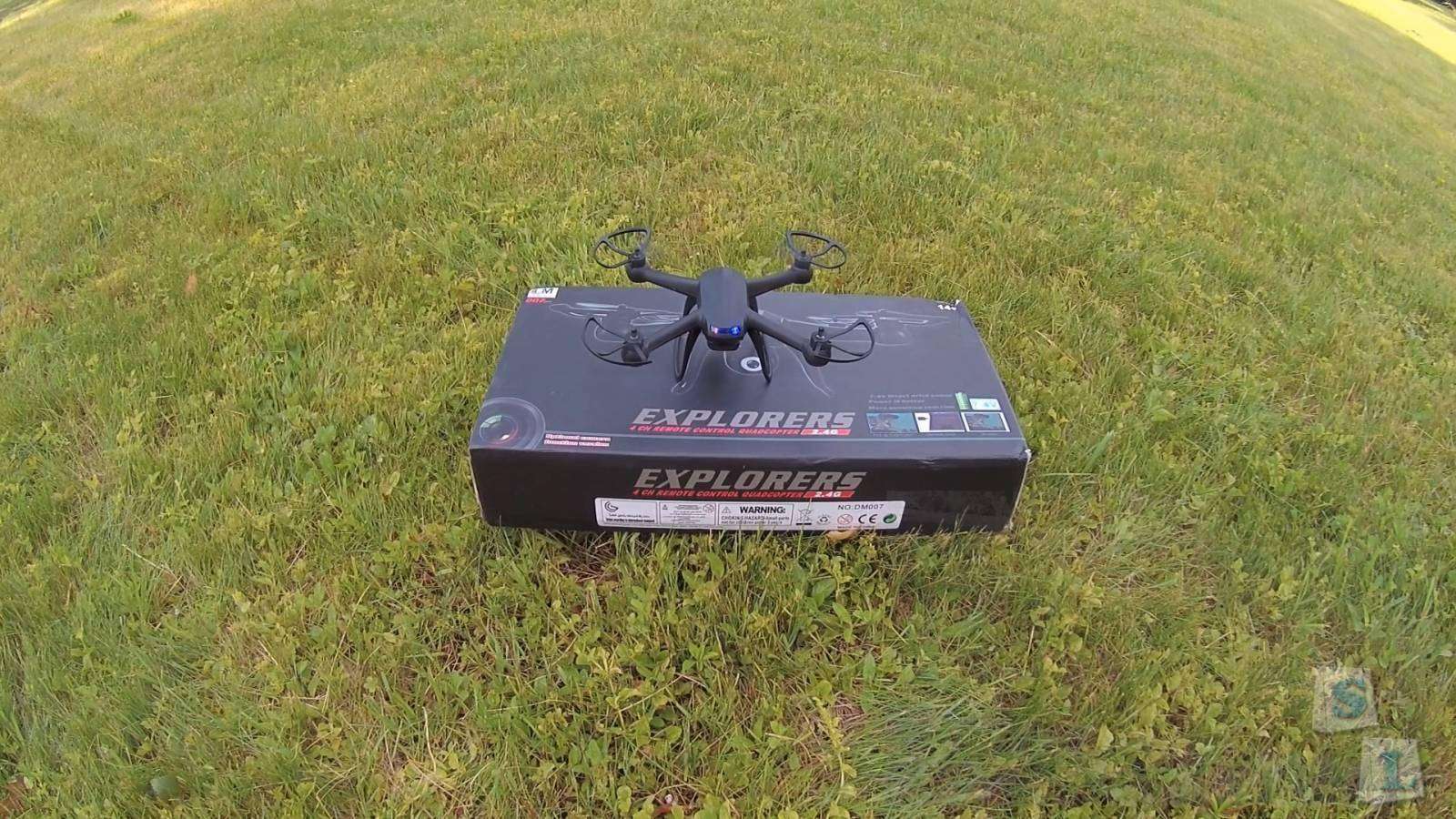 Banggood: DM007 2.4GHz, 4Ch, 6 Axis Gyro, RC Quadcopter with Headless Mode and 2MP Camera (RTF)