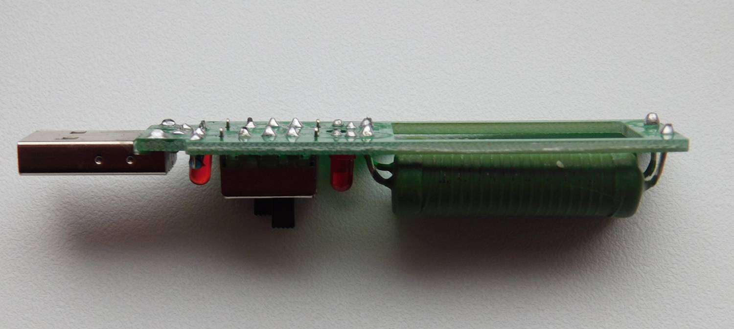 USB нагрузка на 1A-2A-3A