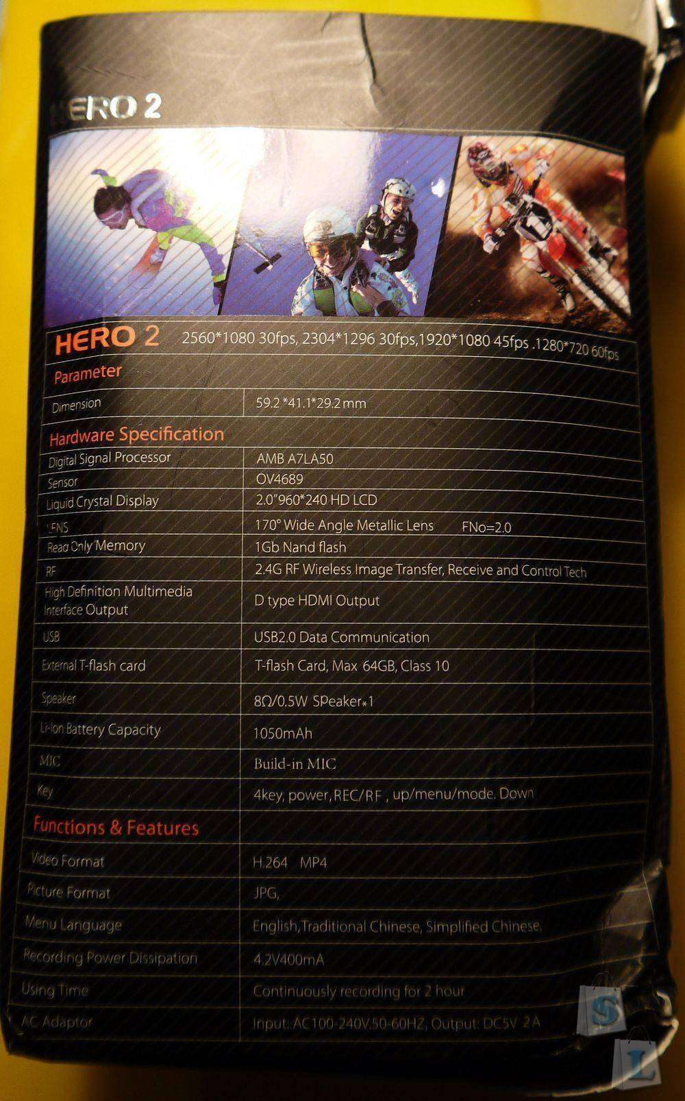 GearBest: Экшн камера blackview hero 2