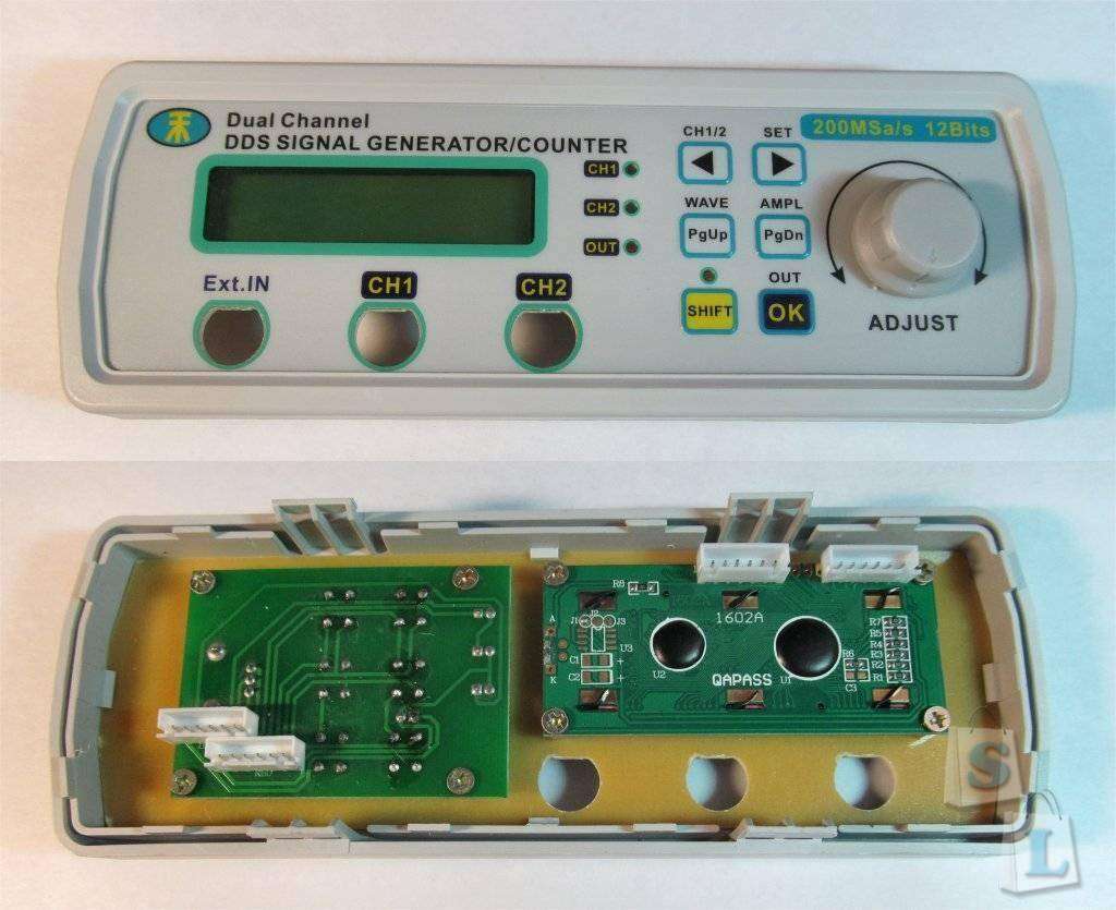 GearBest: 2-х канальный генератор сигналов произвольной формы MHS-5200A