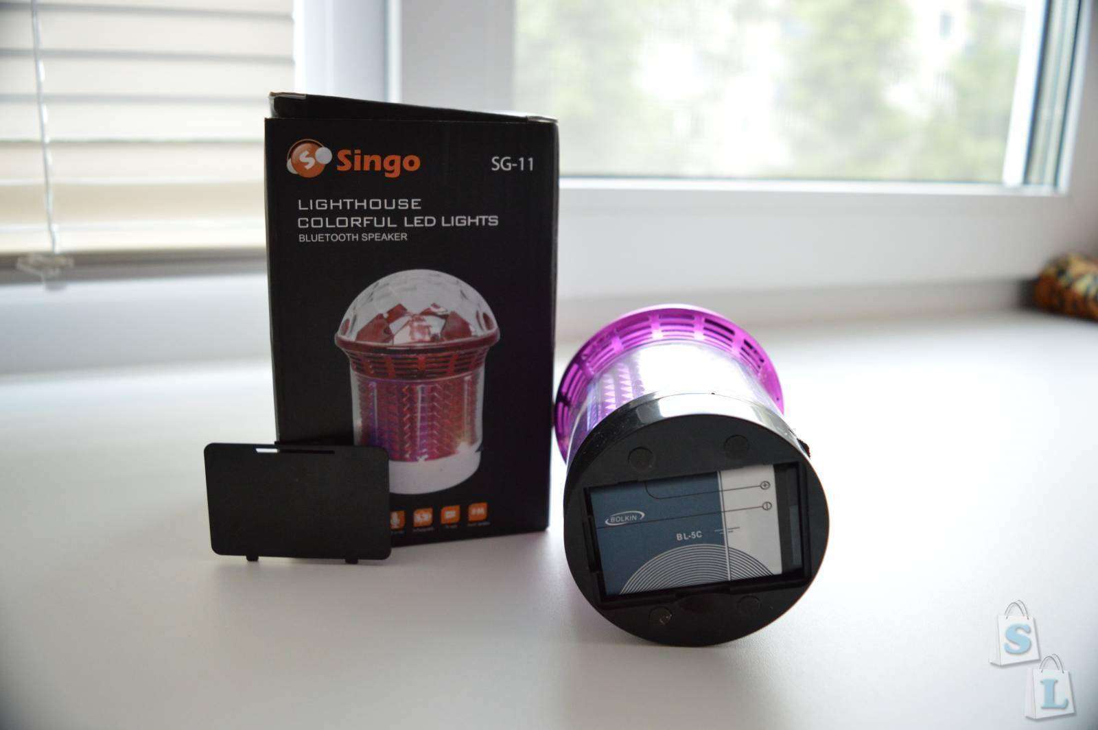 GearBest: Bluetooth колонка Singo SG11 или устроем дискотеку дома?