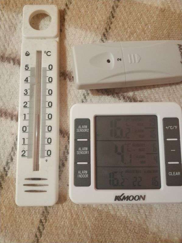 Другие: Бытовой термометр KKmoon 3 в 1 (два выносных датчика!)