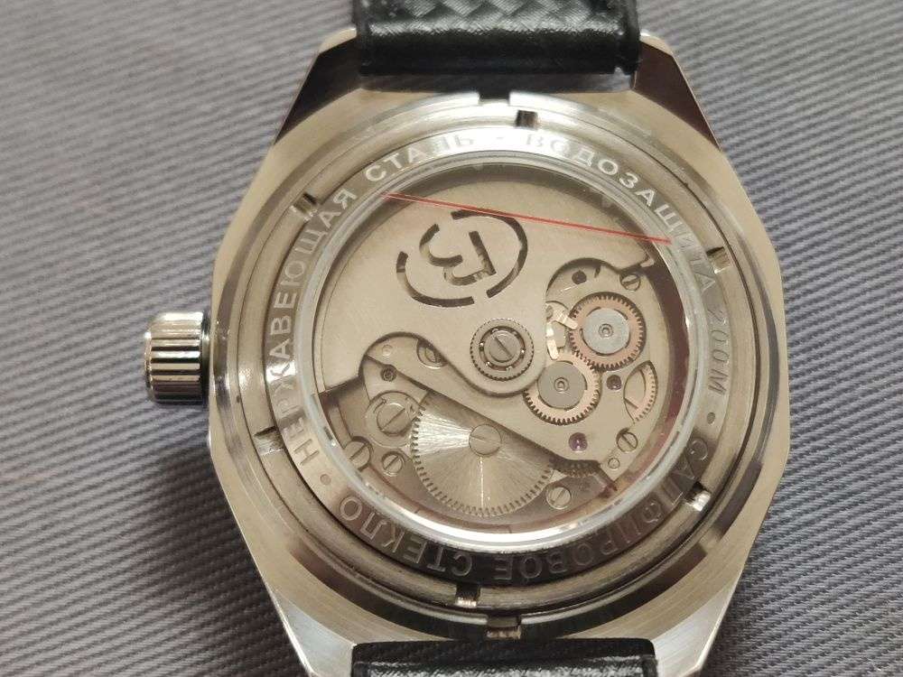 Другие - Россия: Кастомные часы Амфибия - 670921 из завода в Чистополе - в классическом стиле
