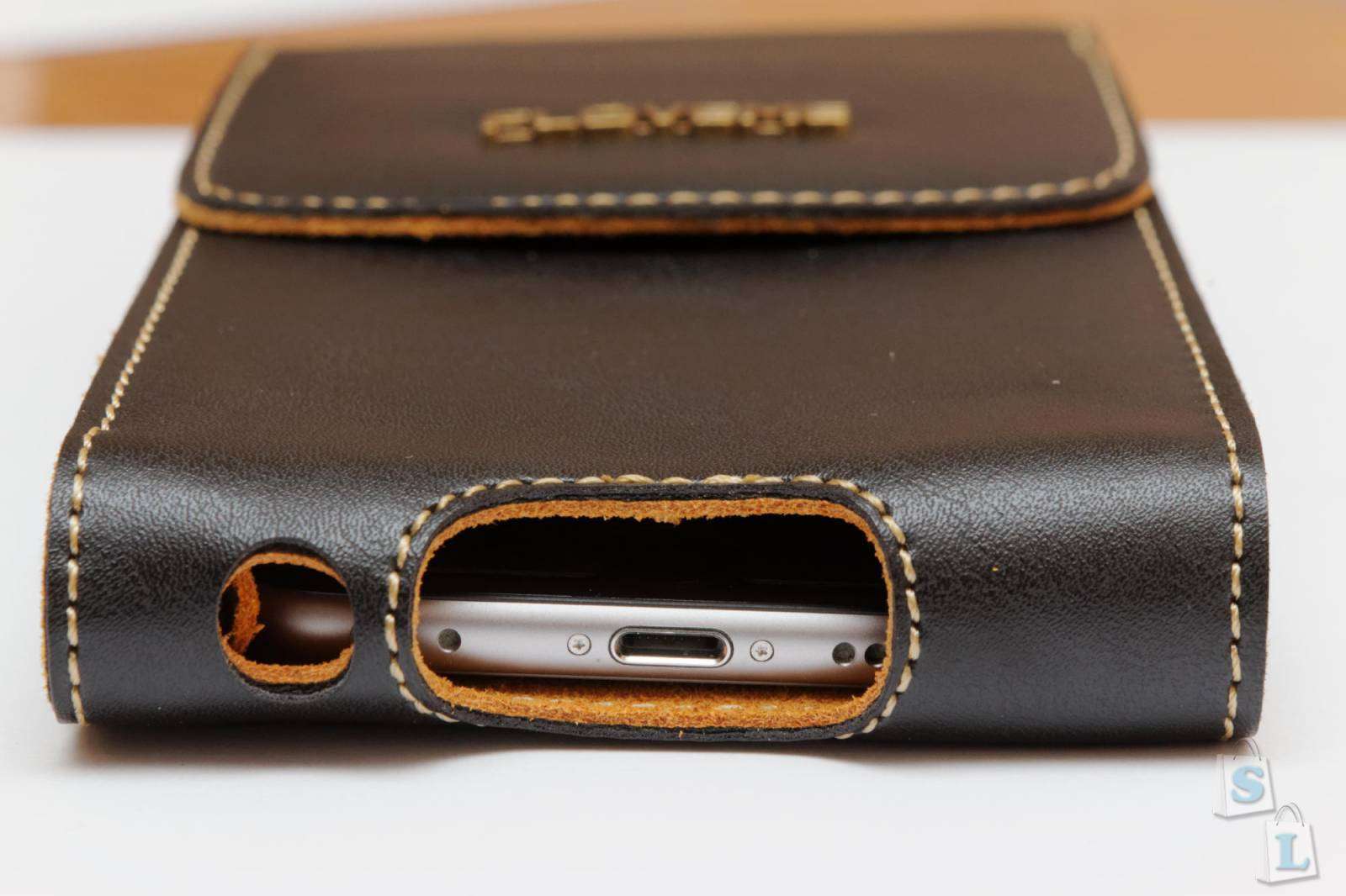 Aliexpress: Кожаный чехол для iPhone 6 и других смартфонов