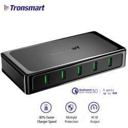 Tronsmart U5TF - Зарядное устройство с поддержкой Quick Charge 3.0 на 5 портов