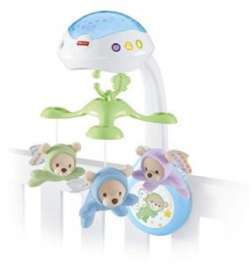 Детский ночник-музыкальная игрушка на кроватку Fisher-Price CDN41