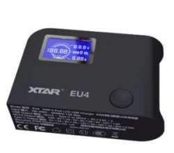 Зарядное устройство XTAR EU4 (64W/QC/PD)