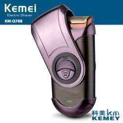 Kemei KM-Q788: Компактная электробритва с откидным чехлом