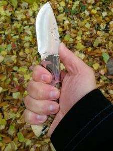 Крепкий китайский нож-фиксед в стиле Buck Omni Hunter 10PT