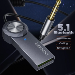 Toocki Bluetooth 5.1 Aux  - по сочной цене