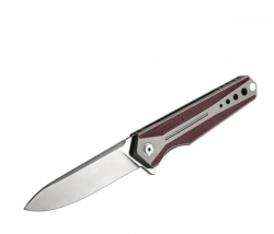 Обзор складного ножа Roxon K1 - лезвие D2, кожаные вставки и претензии на премиальность