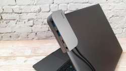 Угловой хаб Baseus для MacBook Pro и iPad Pro: USB 3.0, HDMI, аудиовыход, картридер и поддержка PD