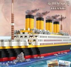Нано лего с Алиэкспресс - собираем Титаник с айсбергом!
