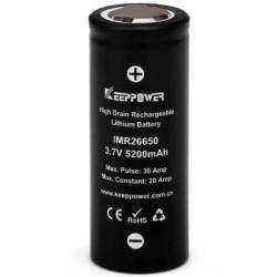 Обзор и тестирование Li - ion аккумулятора KeepPower 26650 5200mAh