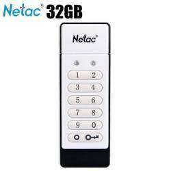 Флешка Netac U618 32GB с аппаратным шифрованием данных