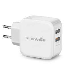 BlitzWolf BW-S6. Обзор двухпортового зарядного устройства, с поддержкой QC 3.0.