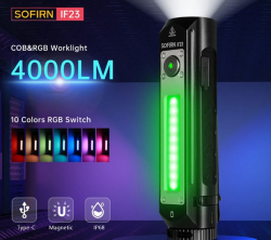 Обзор фонаря Sofirn IF23 - ходовой+флудерный свет/RGB/павербанк и многое другое