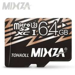 Быстрая карта памяти MIXZA TOHAOLL U3 64GB Micro SD (95/80 MB/s)