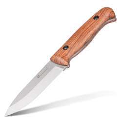 Походный нож HX OUTDOORS TD-08 с деревянной рукояткой
